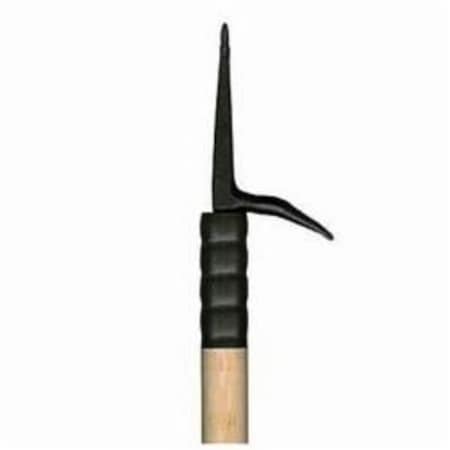 Little Mule Pike Pole, Straight Hook Tip, 112 in Handle Dia, 8 ft Handle Length, Ash Wood Handle, Carbon Steel 10000